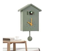 Pigeon Clock - Clock Battery Operated Decorative Wall Clock Cuckoo, Vista Bird Clock Wall Art | Modern Bird Wall Clock, Bird Song and Clock, Living Room, Bedroom, Kitchen Wall Decor