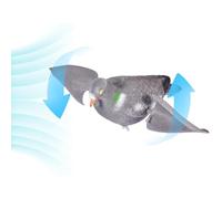 Pigeon Decoy -Wind Powered Flying Bird with Realistic Design | Garden Decorative Pigeon scarer | Hunting Accessory for Wheat Stubble Corn Silage Fields Outdoor Use