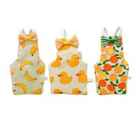 Pigeon Diaper - Bird Suit, Pet Clothes | 3 Piece Diaper Set with Adjustable Straps for Secure Attachment, Cute Protective Clothing for Indoor & Indoor Use
