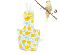 Pigeon Diaper - Soft Cotton Nappy, Bird Suit Apparel | Adjustable Lightweight Flying Outfit with Waterproof Inner Layer, Reusable Pet Costume for Parakeet Cockatiel Lovebird Macaw Outdoor Use