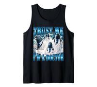 Pigeon Doctor Walking Funny Trust Me I'm A Doctor Bootleg Tank Top