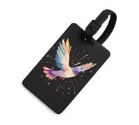 Pigeon Doves of Hope Luggage Tags for Suitcases Handbag Tag Labels Travel Accessories Privacy Cover ID Label