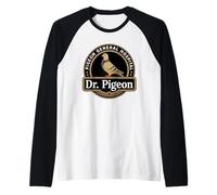 Pigeon Dr Pigeon Medical Hospital Avian Bird Doctor Raglan Baseball Tee