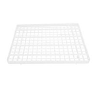 Pigeon Egg Hatching Tray 112 Grid White Plastic Incubator | Grooved Slots for Pigeon Eggs, Ventilated Compartments, Removable Design, Small Bird and Game Bird Use