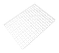 Pigeon Egg Incubator Tray 112 Grid Plastic Hatching Rack | White Molded Design, Ventilated Slots and Secure Cradling, for Breeders, Home Use and Prep Rooms
