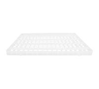 Pigeon Egg Tray for Incubator, 112 Slot White Plastic Hatching Rack | Contoured Grid Layout, Removable Smooth Finish, for Breeding Programs and Organized Handling