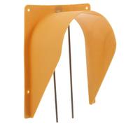 Pigeon Entrance Door for Cage, Plastic Stainless Steel, Yellow | European Style, One-way Design, Easy Installation, Reliable Performance, Pigeon Racing Supplies