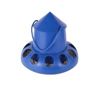 Pigeon Feeder Chicken Automatic Feeder Bird Feeding Bucket Bowl Food Dispenser 11 Holes for Chicken Pigeon Quail Hen Budgie 1Pc