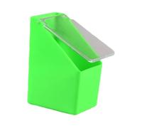 Pigeon Feeder, Dove Bird Feeding Case Waterer, Food Storage Case Hanging Box for Chickens Canaries Parrots Ducks Parakeet- Green