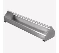 Pigeon Feeder with Swivel Crossbar, Floor Double-sided Poultry Feeding Trough, for Chicks Duck Bird Parrots