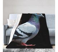 Pigeon Fleece Blanket Super Soft Warm Throw Blankets Extra Large Flannel Throw Blankets Lightweight Cozy Bed Blanket All Season Luxury Winter Blanket for Couch Sofa 40"x30"