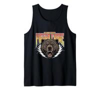 Pigeon Forge Smoky Mountains Bear Vintage Streetwear Style Tank Top