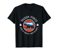 Pigeon Forge Tennessee Bear and Forest Vintage Outdoors T-Shirt