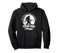 Pigeon Forge Tennessee Respect the Locals Bigfoot Sasquatch Pullover Hoodie