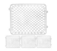 Pigeon Hatching Nest Bowl Plastic 4pcs for Breeding and Cage Use | Wear Resistant, Quick Drying Plastic, Smooth Mellow Surface, White Finish, for Homing Pigeons and Poultry