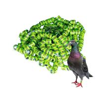 Pigeon ID Rings, Pigeon Ring Rings | 50 Safe Nesting Box Accessories, Universal Pigeon Supplies, Bands, Bird Foot Rings, Racing Accessories,