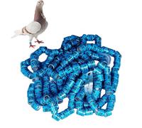 Pigeon ID Rings, Pigeon Ring Rings | 50 Safe Nesting Box Accessories, Universal Pigeon Supplies, Bands, Bird Foot Rings, Racing Accessories,