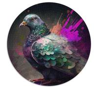 Pigeon Jigsaw Puzzle 1000 Pieces Impossible Jigsaw Puzzles for Adults for Teenagers, Family Interactive Game, Challenge Gift 1000pcs (67.5x67.5cm)