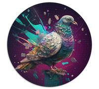 Pigeon Jigsaw Puzzles for Adults 1000 Piece Paper Jigsaw Puzzles Teenager Stress Reduction Cool Unique Gift for Family 1000pcs (67.5x67.5cm)