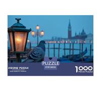 Pigeon Jigsaw Puzzles Puzzle for Adults Kids. 1000 Pieces Peace Impossible Challenge Toy Educational Games Home Decoration for Adults& Kids Age 14 Years Up 38x26cm/1000pcs