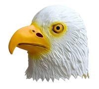 Pigeon Mask, Full Head Bird Mask with Air Holes Realistic Latex Funny Eagle Halloween Costumes Cosplay Accessory for Party Theme Events