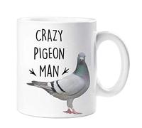 Pigeon Mug Crazy Pigeon Man Fathers Day Birthday Christmas Pet Present