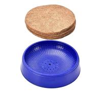Pigeon Nesting Box Bird Breeding Hatching Bowl with 3 Mats