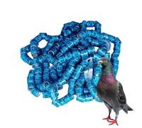 Pigeon Paw Rings - Identifying Clamps for Birds, 50 Pieces, Numbered Rings for Pigeons 2025, Bird Accessories, Pigeon Legs, SICU Breeding Supplies