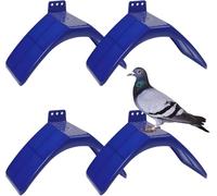 Pigeon Perch, 20PCS Plastic Bird Perch with Non-Slip Textured Surface, Easy to Clean & Reusable Birdcage Accessories, Comfortable Rest Stand for Pigeons, Doves, Parrots, Budgies and Small Pet Birds