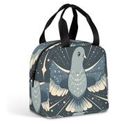 Pigeon Portable Insulated Lunch Bag Adults Picnic Tote Cool Bag Travel Work