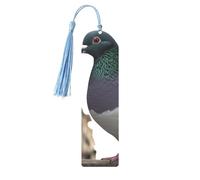 Pigeon Printed Metal Bookmarks M - Sky Blue Lightweight Aluminium Book Marker for Books, Journals & Gifts, Ideal Book Lovers, Holiday Decor & Crafts