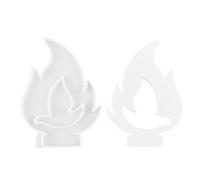 Pigeon Statue Mold,Pigeon Mold for Fondant - Flame Peace Pigeon Epoxy Craft Silicone Mold,Silicone Fondant Mold for Cupcake Topper Candy Sugar Craft Gum Paste Clay