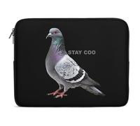 Pigeon Stay Coo Laptop Sleeve Bag Protective Laptop Carrying Case Cover for 10/12/13/15/17 Inch