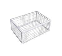 Pigeon Trap Cage with One-Way Entry, Escape-Proof Design, Portable & Easy Assembly, Rust-Resistant Iron Poultry Cage for Pigeons & Birds