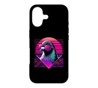 Pigeon Vaporwave Style - Vintage Oldschool Pigeon Bird Lover Case for iPhone 17