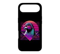 Pigeon Vaporwave Style - Vintage Oldschool Pigeon Bird Lover Case for iPhone Air