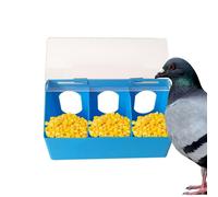 Pigeon Water Feeder - Hydration Care Feed, Slot Sanctuary Feeders | Station Aviary Meess with Suitable Size, Creative Food Hangings 3 Holes Chicks Feeder, Outdoor Habitat Trough Solution for Poultry