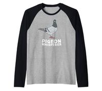 Pigeon Whisperer Pigeon Bird Cute Pigeon Whisperer Birds Raglan Baseball Tee