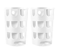 Pigeon Wind Up Toys,2PCS Rabbit Hay Feeder Hanging Cage Manger Hay Rack Large Capacity Hay Feeder Small Easy Filling Plastic Animal Hay Feeder for Guinea Pig, Bunny
