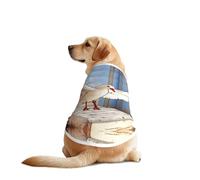 Pigeons in The Bedroom Dog Shirt Vest Dog Clothes- Breathable Cooling for Big Dogs, Sun Protection Comfort Wear for Golden Retriever, Husky, Alaska Outdoor Activities 5X-Large