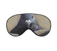 Pigeons Learning Blackout Sleep Mask for Side Sleeper Soft Covers for Travel Essentials Nap