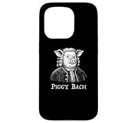 Piggy Bach Johann Sebastian Bach Classical Composer Funny Case for iPhone 15 Pro