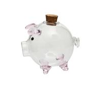Piggy Bank Festival Gift Delicate Glass Pig Figurine for Kids Boys Exquisite