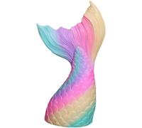 Piggy Bank, Mermaid Tail Coin Bank Unbreakable Money Bank Home Decor Birthday Easter Rainbow Money Saving Bank