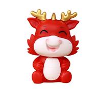 Piggy Banks Box, Squinting LARGE RED, C LARGE RED
