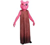 Piggy Costume for Kids, Official Piggy Video Game Costume Outfit and Mask, Size (14-16)