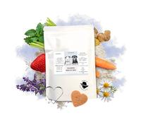 Piggy & Moo Calming Biscuit Mix For Dogs | 100% Natural Anxiety & Stress Relief Treats | Chamomile, Lavender & Lemon Balm | Relaxation & Gut | Bedtime Dog Biscuits Mix | 200g