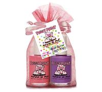 Piggy Paint Non-toxic Girls Nail Polish - Safe, Chemical Free - Rainbow Sprinkles 2 Pack
