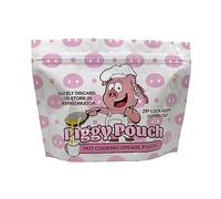 Piggy Pouch Bacon Grease Container Trapper Storage Bags Oil Keeper, Reusable, Airtight Design, Odor Free, 12 Ounce, Pack of 6