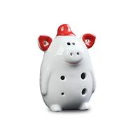 Piggy-shaped Ocarina 6-hole Non-tunable Short-mouth Ocarina Musical Instrument With Lanyard Protection Bag ocarina instrument (3)
